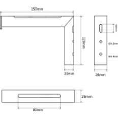 Projector Mounts Maclean MC-923 Projection Screens Set