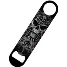 Spiral Reapers Door Black Bottle Opener