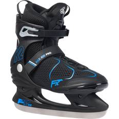 K2 F.I.T. Ice Pro Mens Ice Skates, Black/Blue