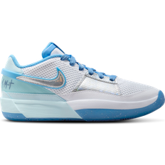 Blue Basketball Shoes Children's Shoes Nike JA 1 SE GS - Glacier Blue/White/University Blue/Metallic Silver