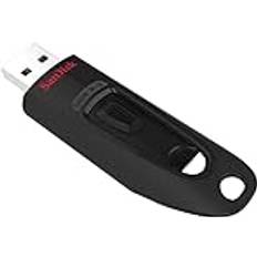 SanDisk 256 GB Memory Cards & USB Flash Drives SanDisk Ultra USB 3.0 Flash-Laufwerk 256 GB SecureAccess Software, Passwortschutz, Übertragungsgeschwindigkeit von bis zu 130 MB/s Schwarz