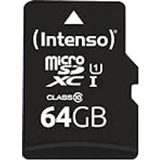 Intenso Premium MicroSDXC Memory Card 64 GB