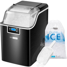 Ice Makers VIVOHOME Specstar Vivohome 44 lb. Daily Production Portable Ice Maker in Black 15.3 H x 9.4 W x 13.2 D in s- Black