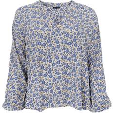 Black Colour Bluse Luna Blue Daisy