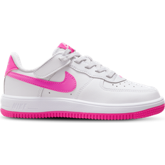 Nike Force 1 Low EasyOn PSV - White/Laser Fuchsia