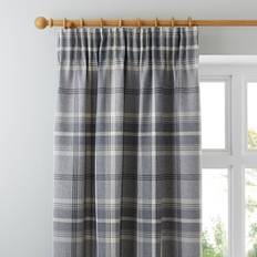 Curtains & Accessories Dunelm Highland Check Dove
