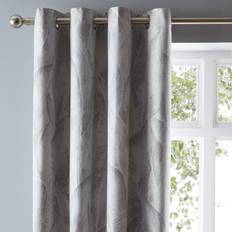 Curtains & Accessories Dunelm Malawi Silver Eyelet