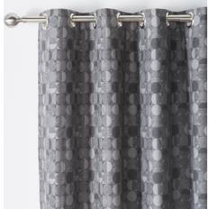 Curtains & Accessories Dunelm Oscar Grey Eyelet