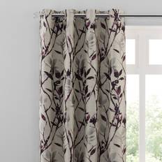 Curtains & Accessories Dunelm Zen Plum Jacquard