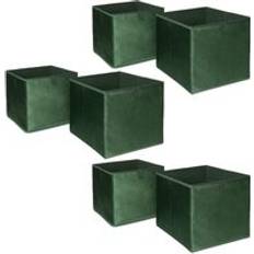 Velvet Storage Boxes OHS Pack of 6 Matte Velvet Storage Box