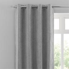 Curtains & Accessories Dunelm Oxford Dove Grey Chenille