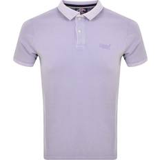Superdry Kortærmet Poloshirt - Lilla
