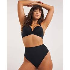 Figleaves Smoothing High Waisted Thong Black