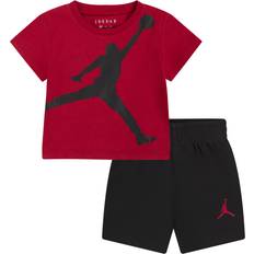 Nike sets Nike Infant Jordan Jumbo Jumpman Shorts Set - Red/Black