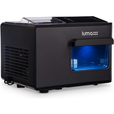 Ice nugget Luma Comfort Luma Nugget Countertop Ice Maker, 44 lbs in 24 hours, Black Stainless Steel Ice Machine Black