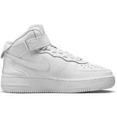 Nike Ragazzo Scarpe da sport Nike Air Force 1 Mid EasyOn GSV - White