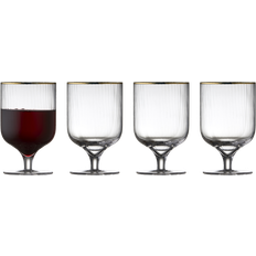 Lyngby Lunettes Lyngby Palermo Gold Verre à Vin Rouge 30cl 4pcs