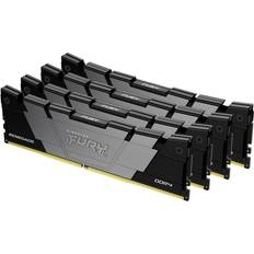 Kingston 128 GB Memorias RAM Kingston Fury Renegade DDR4 3600MHz 4x32GB (KF436C18RB2K4/128)