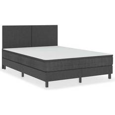 vidaXL Box Mattress Grey Sengeramme 140.5 x 201cm