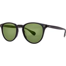 Garrett Leight Manzanita Sunglasses - Black/Green