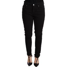 One Size Jeans Ermanno Scervino Blue Slim Jeans Denim Pants Skinny Leg Women's Straight