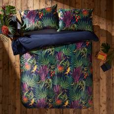 Natural History Museum Tropical Treasures Duvet Cover Blue