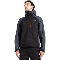 Dare 2b Men's Water-repellent Mountain Series Waterproof Jacket Black Ebony Grey