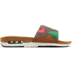 Slippers & Sandals Nike Air Max 1 - Ale Brown/Olive Grey/Sail/Coral