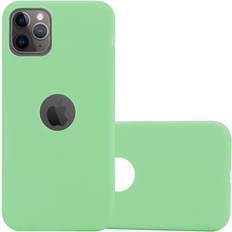 Cadorabo CANDY PASTELL GRÜN, Apple iPhone 11 PRO MAX XI PRO MAX Case for Apple iPhone 11 PRO MAX Cover Protection TPU Silicone Gel Back case Green