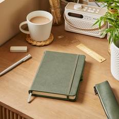 Dunelm and Noble Premium Faux A5 Olive