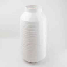 Churchgate Churchgate Ceramic Ripple 40cm White Vase