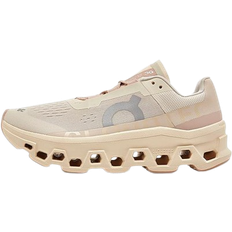 Laced - Women Running Shoes On Cloudmonster W - Moon/Fawn