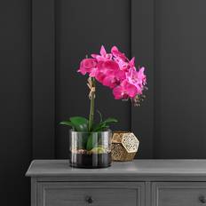 Dorma Pink Orchid Pot Pink Artificial Plant