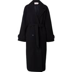 Dame - XXS Kåper & Frakker Nelly Warm Trench Coat - Black