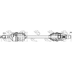 Drive Shafts GSP 210181 Antriebswelle