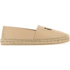 Laced - Men Espadrilles Dolce & Gabbana Cappuccino Leather Espadrilles