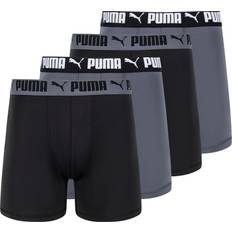 Puma Underwear Puma Men's Pack Stretch Boxer Briefs GREEN