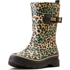 Con cordones - Mujer Botas de agua Ariat Kelmarsh Mid Rubber Boots - Leopard Camo