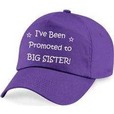 Purple Caps 60 Second Makeover I've Been promoted To Big Sister Baseball Cap Purple One