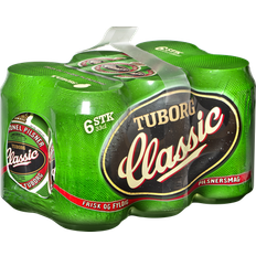 Tuborg Dåse Øl Tuborg Classic 4.6% 6x33 cl