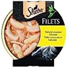 Sheba Pets Sheba Filets Nassfutter Katzen Huhn, 32 Schalen