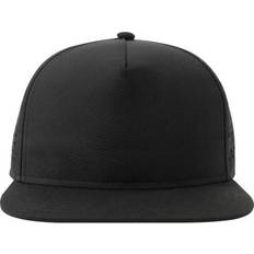Microfiber Headgear Atlantis Bank Panel Recycled Snapback Cap Burgundy One