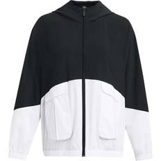 Under Armour Elastano/Lycra/Spandex Chaquetas Under Armour Women's Cargo Oversized Jacket Black White Black