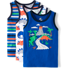 The Children's Place Toddler Dino Tank Top 3-pack - Multicolour