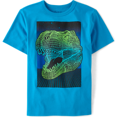 The Children's Place Kid's Dino Graphic Tee - Coastal (3046134_HG)