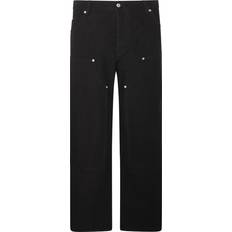 Heron Preston Black Cotton Pants Black