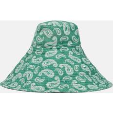 Jacquemus Paisley Print Pop Bucket Hat - Grøn