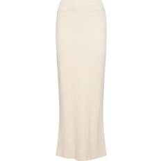 Long Skirts - White Toteme Off-White Vented Maxi Skirt 116 ECRU