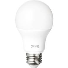IKEA TRÅDFRI LED ljuskälla E27 806 lumen, trådlös dimbar färgat och vitt spektrum/klot opalvit
