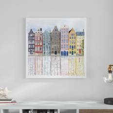 Zipcode Design Neighborhood I Popp Painting Framed Art